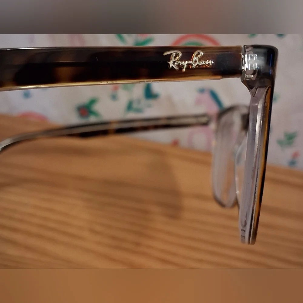 EUC Ray-Ban RB5369 Tortoise Havana Casual Everyday Unisex Reading Glasses Frames